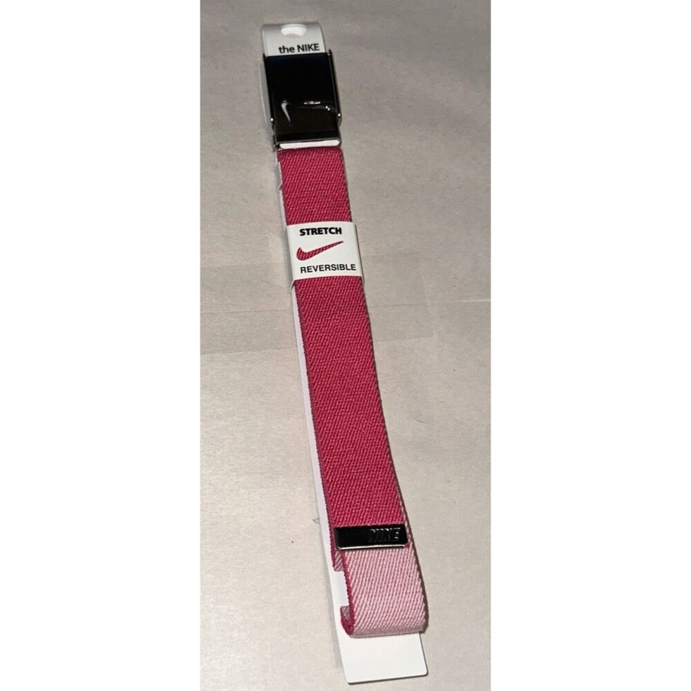 NEW The Nike Golf Web Belt Hot & Light Pink Bottle Opener Adjustable Up To 42β